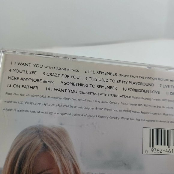 Madonna Something To Remember CD -Vintage **MINIMAL WEAR - Picture 8 of 14